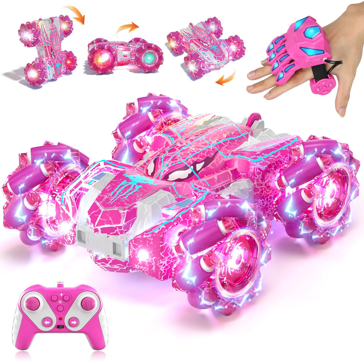 SOGAWEBB Spider RC Car front view, showcasing precise gesture control and ready style.