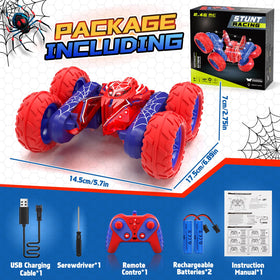 SOGAWEBB Spider RC car kids action showcasing energetic play.