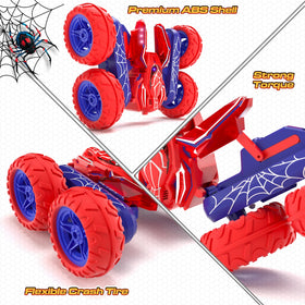 SOGAWEBB Spider RC car LED lights illuminate nighttime racing adventures.