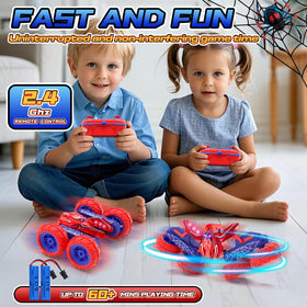 SOGAWEBB Spider RC car supports multi-player racing with friends.