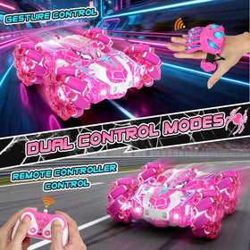 SOGAWEBB Spider RC Car side-drift action captures dynamic stunts and excitement.