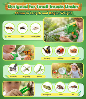 Soliehoo bug tweezers for precise, safe handling.