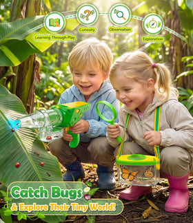 Soliehoo bug viewer with 6x magnification reveals insects in detail.
