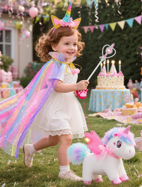 SOLIEHOO unicorn toy remote control leash—easy control for interactive adventures.