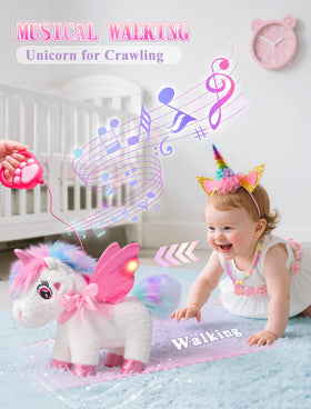 SOLIEHOO unicorn toy mirror and comb—care routines become fun rituals.