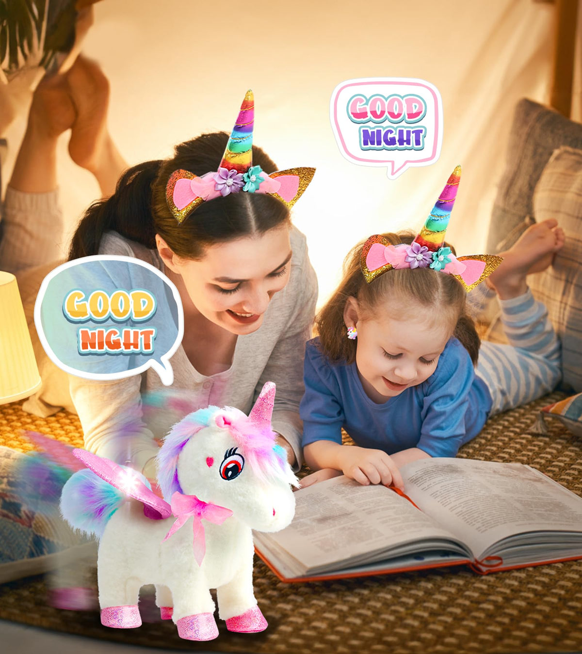 SOLIEHOO wings light up to brighten magical pretend adventures