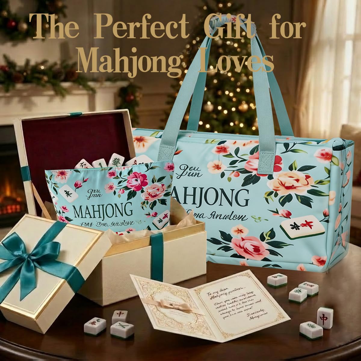Sollkatte gift-ready case emphasizes stylish storage for mahjong enthusiasts.