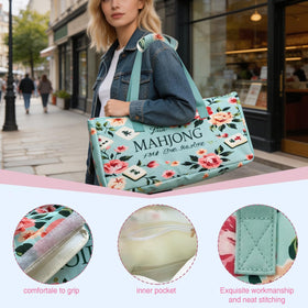 Sollkatte mahjong rack bag showcases rack and accessory storage, ideal for clubs or tournaments.