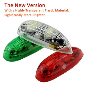 SoloGood RC Plane LED Light Kit green aids orientation during flight