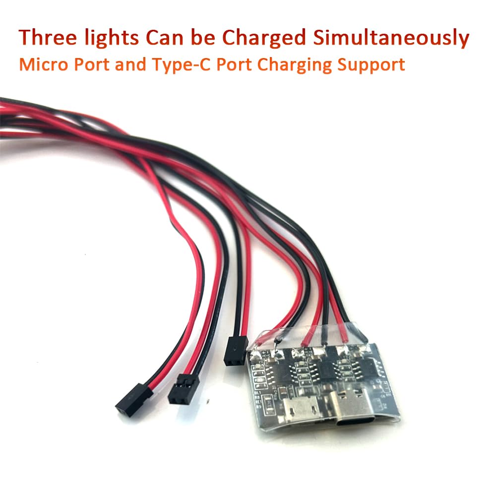 SoloGood RC Plane LED Light Kit white navigation light for signaling