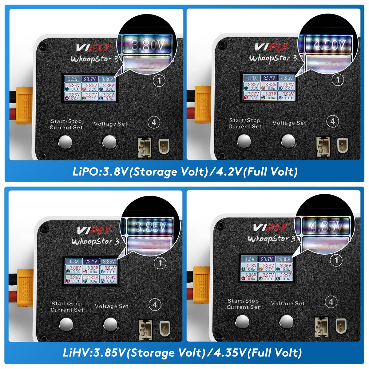 SoloGood WhoopStor 3V3 supports Type-C PD, XT60 and DC inputs for flexible power