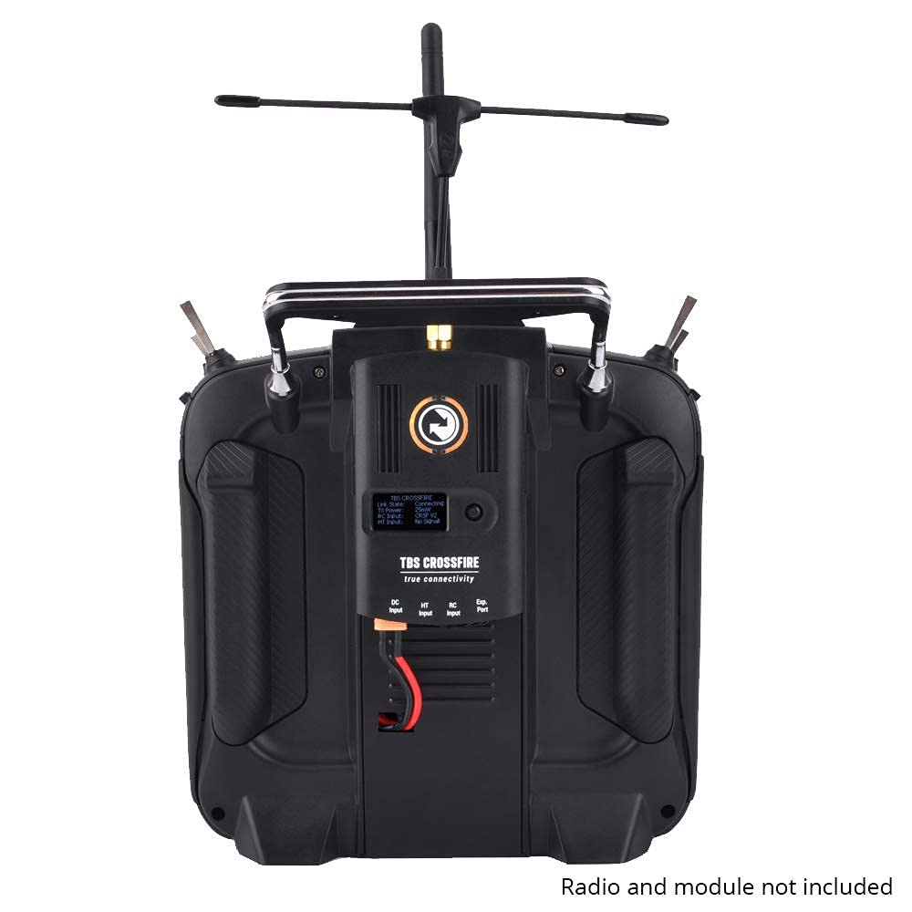 Battery in TX16S use: ideal for longer sessions.