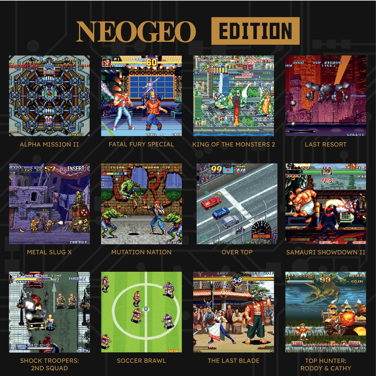 Solutions 2 Go HyperMegaTech NEOGEO-loaded games preview with classic titles ready to play