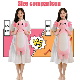 Somao axolotl plush makes a thoughtful gift for plush lovers