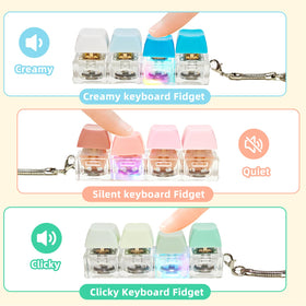 SOMAREM 3-pack keyboard fidget toy creamy sound for calm desk sessions.