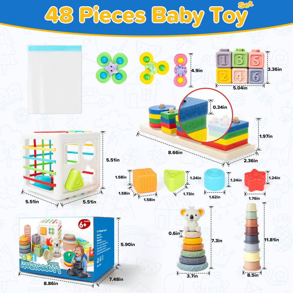 Somastung gift-ready packaging makes a thoughtful 6-18 month gift