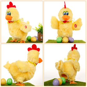 SOMOYA egg-laying chicken makes a charming Easter gift