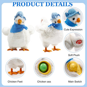 SOMOYA chicken eggs-dispensing feature enabling interactive Easter fun