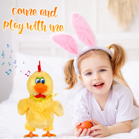 SOMOYA yellow plush chicken brightens play corners