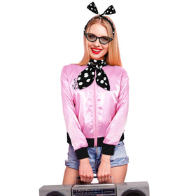 SOMSOC 5-piece costume set coordinates a complete retro look