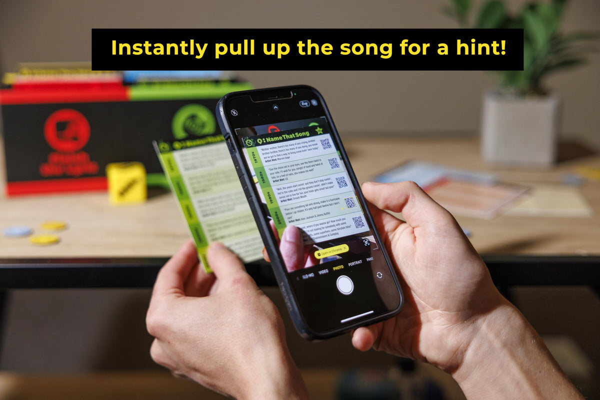 SongFest QR hints encourage faster connections between songs and answers.