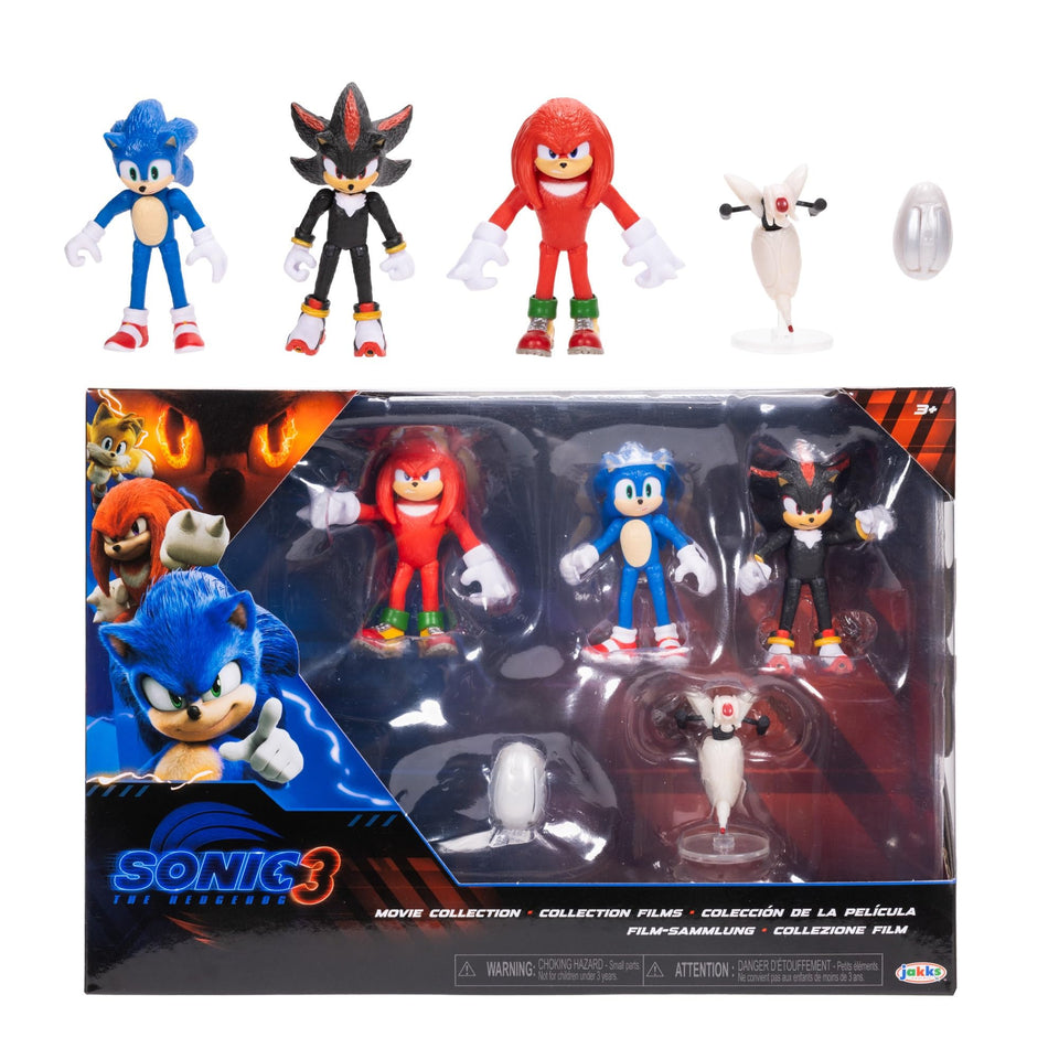 Sonic 3 movie figure in 2.5-inch scale, perfect for display and play