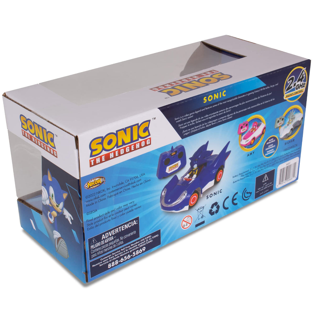 Sonic All-Stars RC highly detailed sculpted figure for collectors