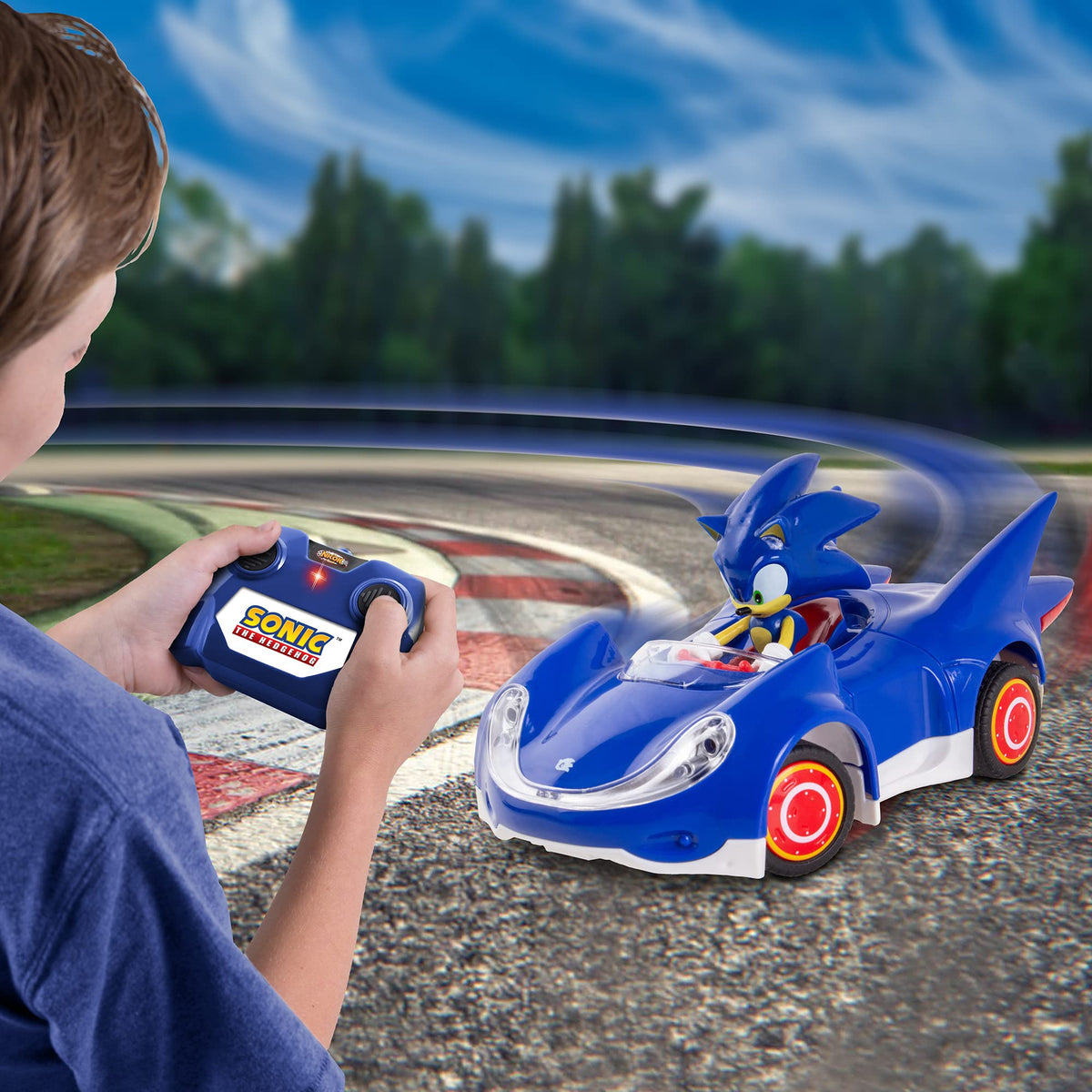 Sonic All-Stars RC officially licensed Sega artwork for authentic branding