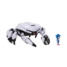 Sonic Crab Mech pinching claws playset for imaginative battles