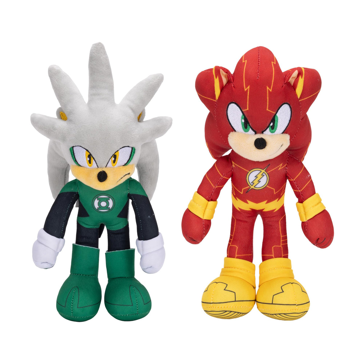 Sonic The Hedgehog DC Comics plush: Sonic as The Flash ready for fast cuddles
