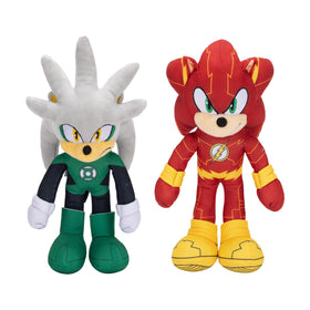 Sonic The Hedgehog DC Comics plush: Sonic as The Flash ready for fast cuddles