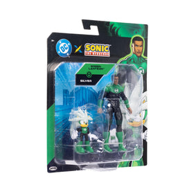 Sonic The Hedgehog Silver Lantern glow effects add energy to display.