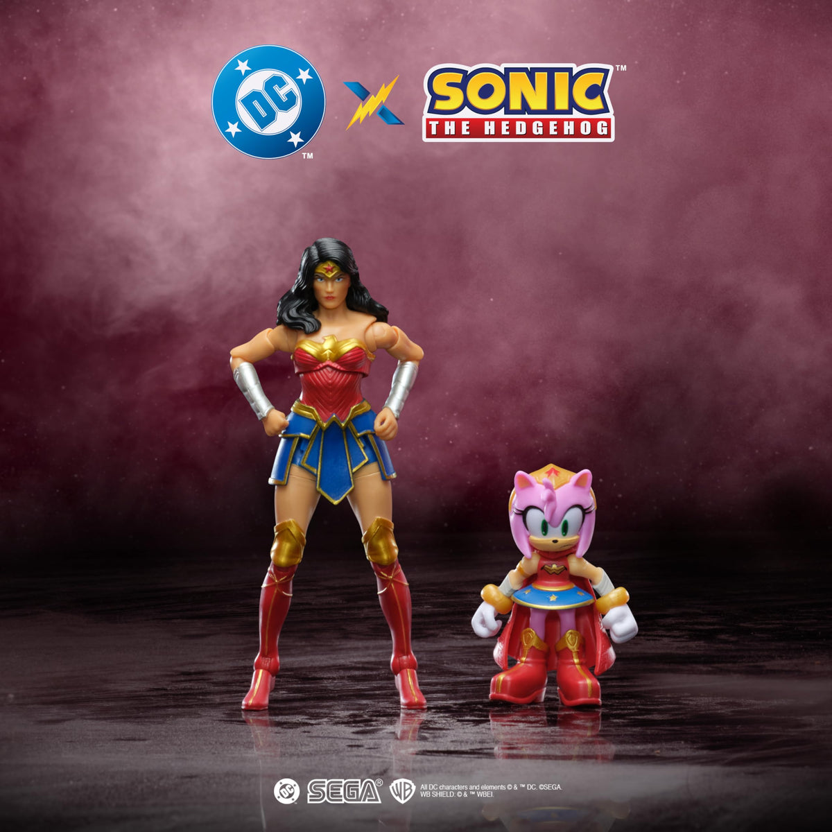Iconic Justice League team-up in a two-figure multipack.
