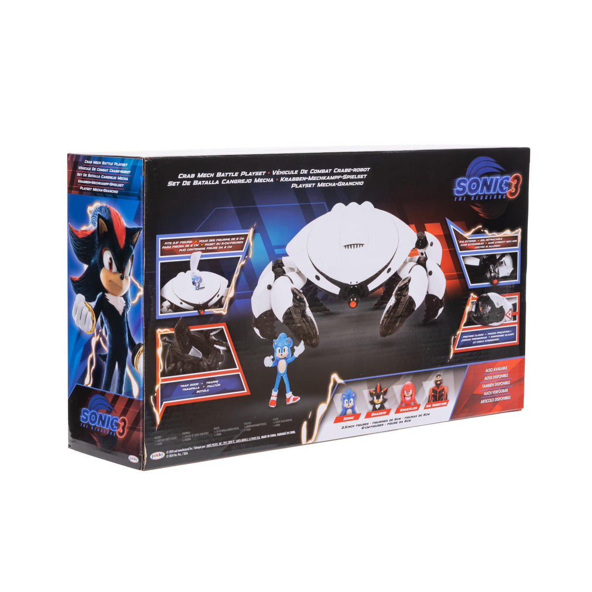 Sonic 2.5-inch figure pairs with Crab Mech for storytelling