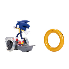 Detachable Sonic figure included, six inches tall with 13 articulation points for dynamic poses