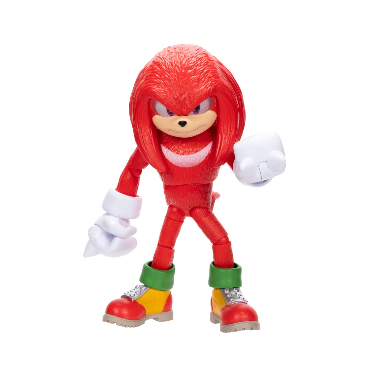 Sonic The Hedgehog 3 Knuckles figure ready to stand out on display.
