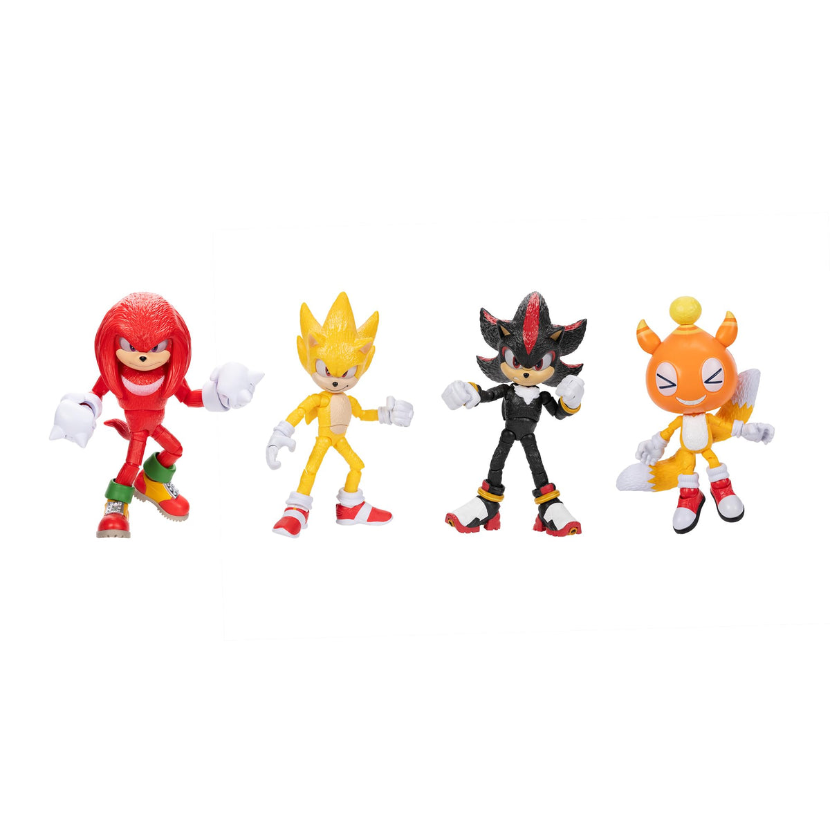 Sonic The Hedgehog 3 Super Sonic figure for dynamic posing and display.