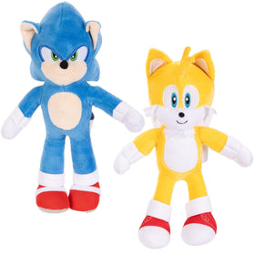 Sonic The Hedgehog 3 Movie Plush Sonic 9-inch, cozy play and display.