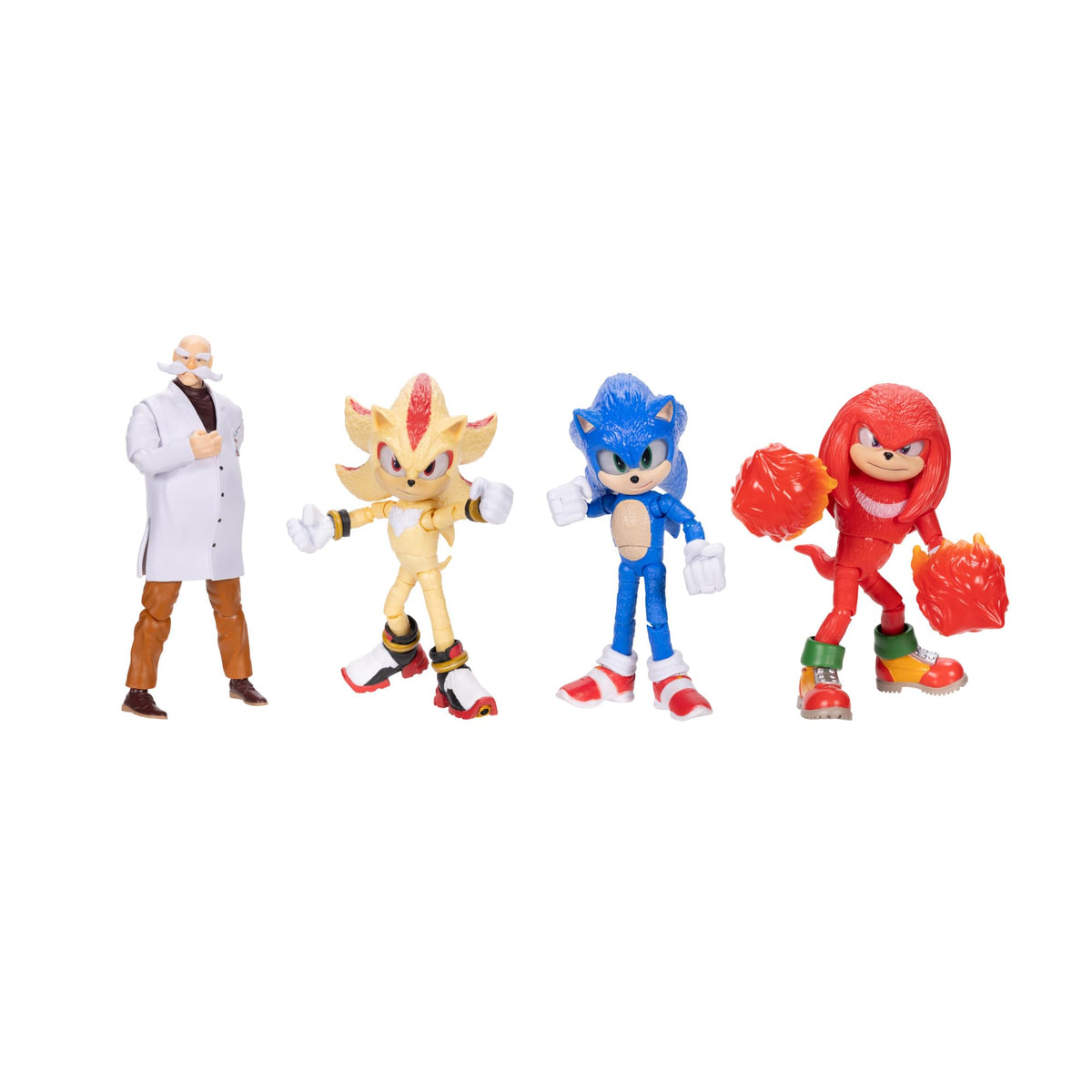 Perfect for action play and display alongside other Sonic figures.