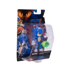 Emerald Wave detail close-up on Sonic 3 Movie figure for display depth