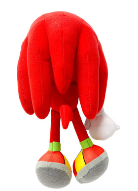 Sonic The Hedgehog Knuckles Grin Plush display-ready collectible for fans and rooms.