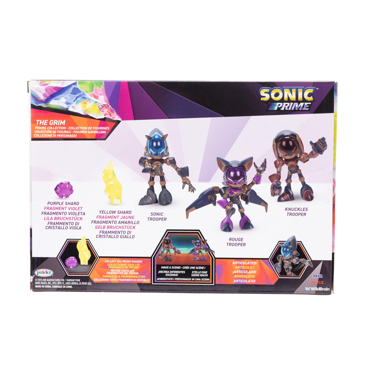 Sonic Prime Prism Shard yellow accessory for prism-inspired builds.