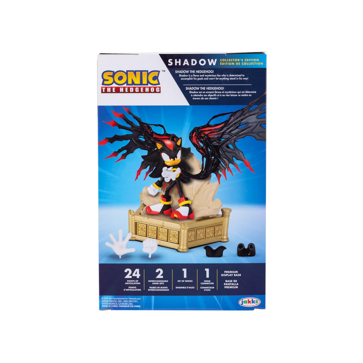 24-point articulation supports authentic, versatile Shadow poses