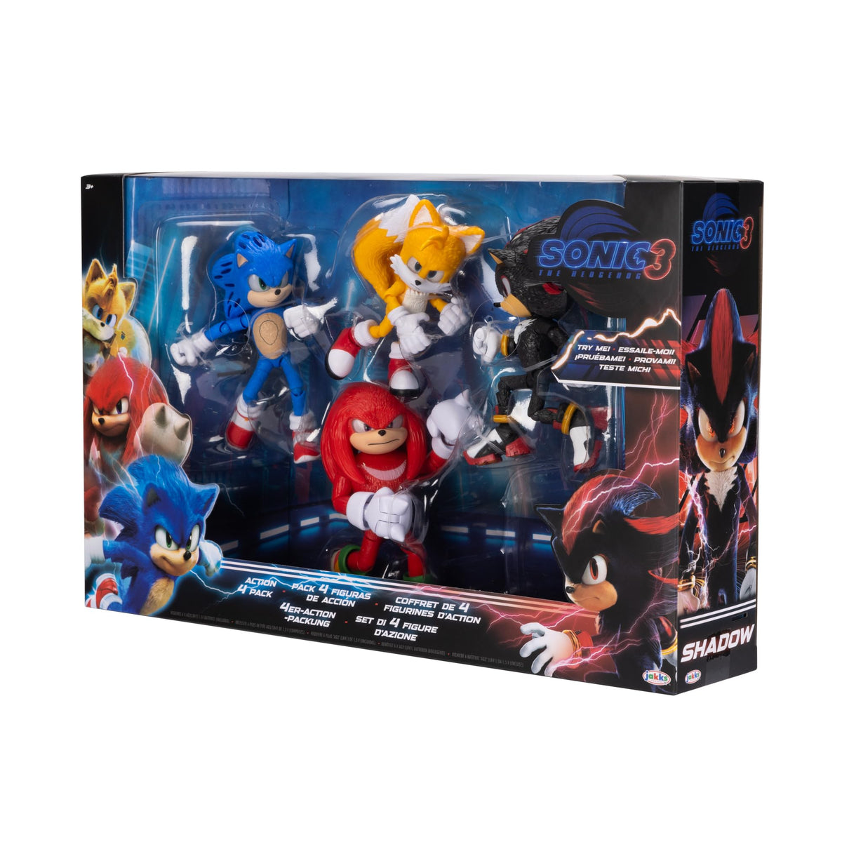 Shadow 5-inch figure featuring light-up eyes and quills