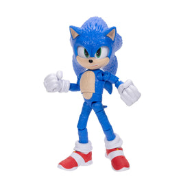 Sonic The Hedgehog 3 Movie 5-Inch Shadow figure enables dynamic posing for action setups.