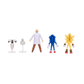 Sonic the Hedgehog 3 Gerald Robotnik figure ready for immersive scenes.
