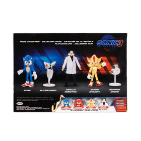 Sonic the Hedgehog 3 Super Shadow figure ideal for action poses and display.