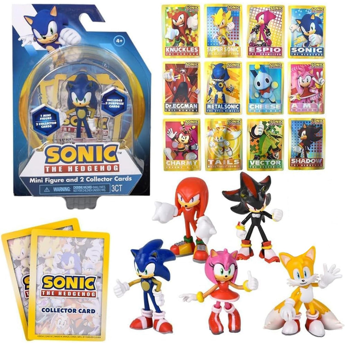 Amy The Hedgehog display figure, Amy figure, perfect for party decor and cake toppers.