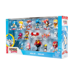 Kids enjoy imaginative play with Sonic figures at a desk