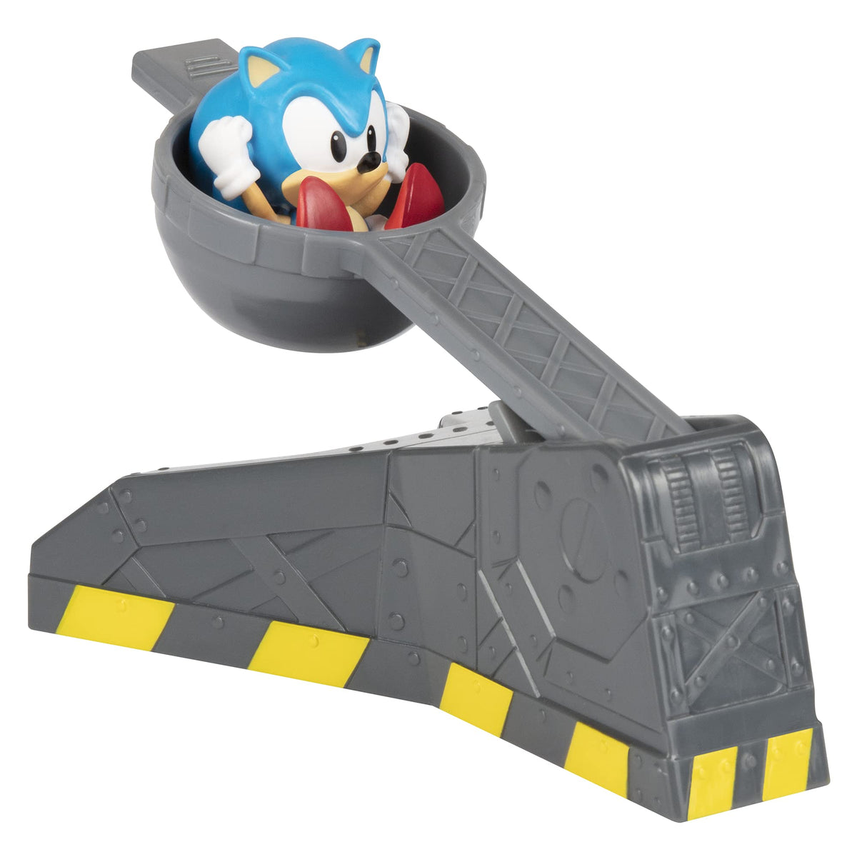 Sonic The Hedgehog Robot Jetpack with sliding booster flames for dynamic scenes.
